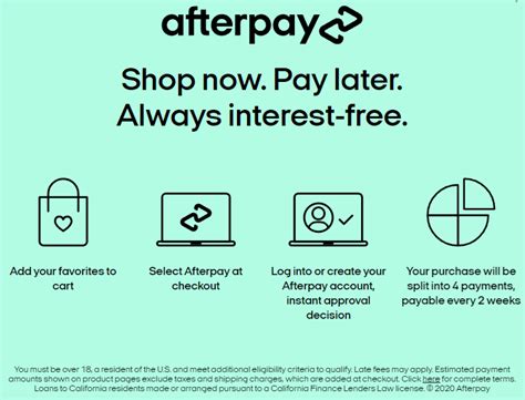 does versace take afterpay|how to use afterpay card.